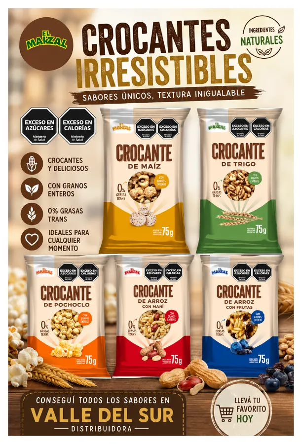 Crocante de Maíz 75g